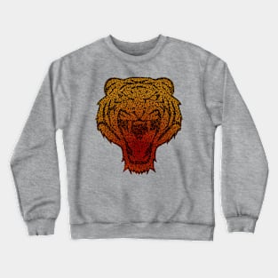 Tiger caosificado Crewneck Sweatshirt